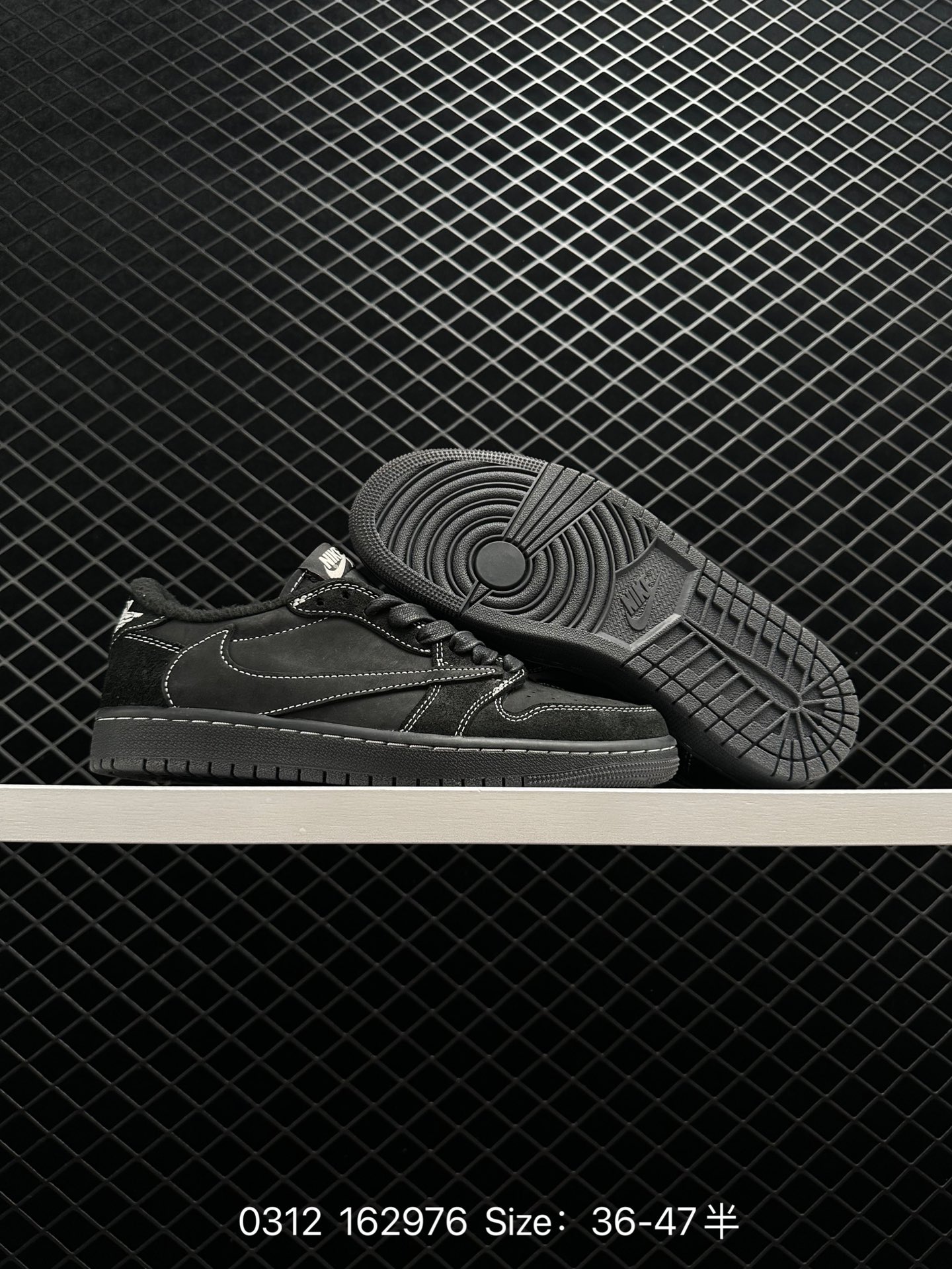 Travis Scott x Air Jordan 1 Low OG “Black Phantom